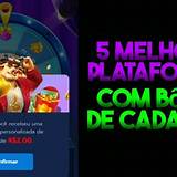 plataforma com bônus de cadastro grátis double ball roulette